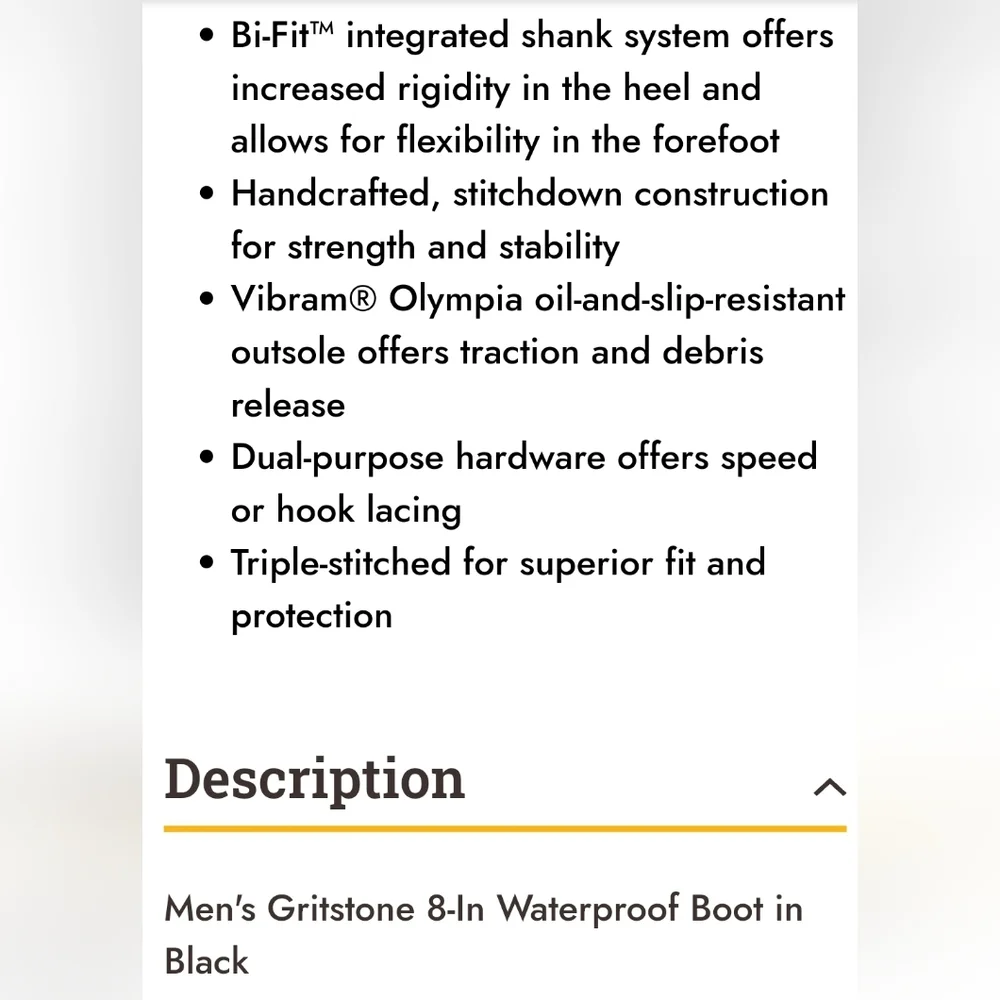 Danner Gritstone Waterproof Boots - Black